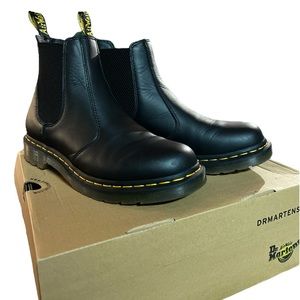 Doc Martens boots 2976 Nappa black leather Women’s US size 10, EU 42, UK 8.